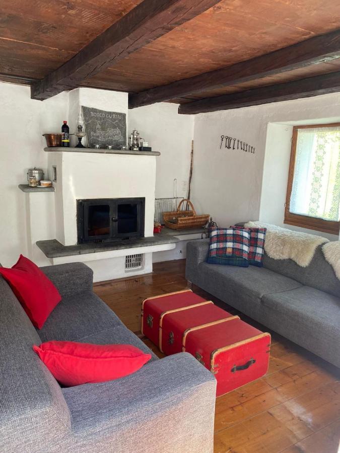 Apartamento Casa Sonnenberg Bosco-Gurin Exterior foto